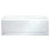 Bootz 011-3302-00/2302 KONA Bathtub, 34 Gal Capacity, 54 In L, 30 In W, 15-1/4 In H, Alcove Installation, Steel, White