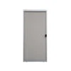 PRECISION 3700GR4068 Adjustable Sliding Screen Door 80-3/4" H X 48" W Breezeway Gray Steel Gray