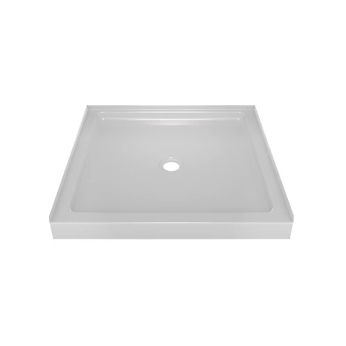 Delta 40054 Classic 400 36 In. X 36 In. Single Threshold Alcove Shower Base In High Gloss White 1 Delta 40054 Classic 400 36 In. X 36 In. Single Threshold Alcove Shower Base In High Gloss White