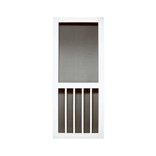 PRECISION 3670WH3068N Screen Door 79-1/2" H X 36" W Magnolia White Vinyl White 1 PRECISION 3670WH3068N Screen Door 79-1/2" H X 36" W Magnolia White Vinyl White