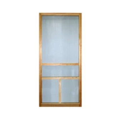 WOOD PRODUCTS MANUFACTURERS 3068TBAR-B T-Bar Wood Screen Door, 36 X 80-In.