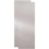 Delta SDGS148-CL-R 23-17/32 In. X 67-3/4 In. X 3/8 In. Frameless Sliding Shower Door Glass Panels In Clear ( For 44-48 In. Doors)