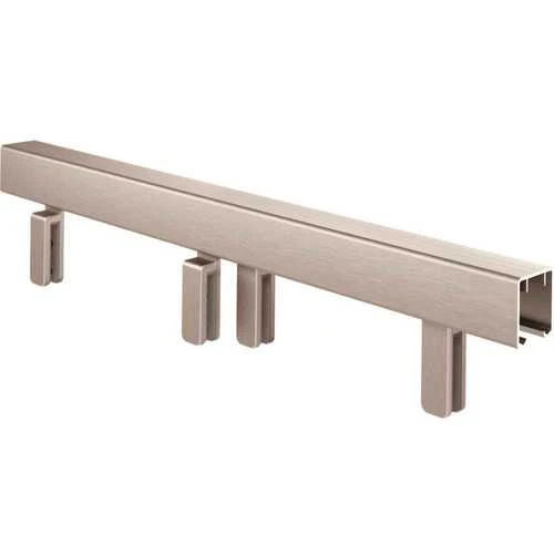 Delta SDLMT60-NIK-R Delta 60 In. Frameless Mod Soft-Close Sliding Bathtub Door Track Assembly Kit In Nickel For 1/4 In. Glass 1 Delta SDLMT60-NIK-R Delta 60 In. Frameless Mod Soft-Close Sliding Bathtub Door Track Assembly Kit In Nickel For 1/4 In. Glass