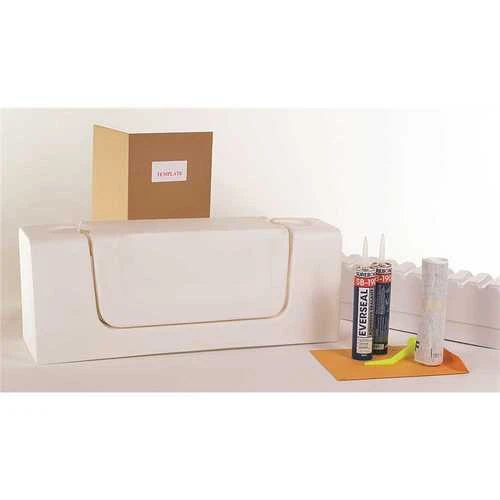 Cleancut C-W-W Wide White Convertible Bathtub Conversion Kit 1 Cleancut C-W-W Wide White Convertible Bathtub Conversion Kit