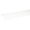 Rubbermaid 1884664 Linen Shelf 96" H X 16" W X 1.9" L Steel White