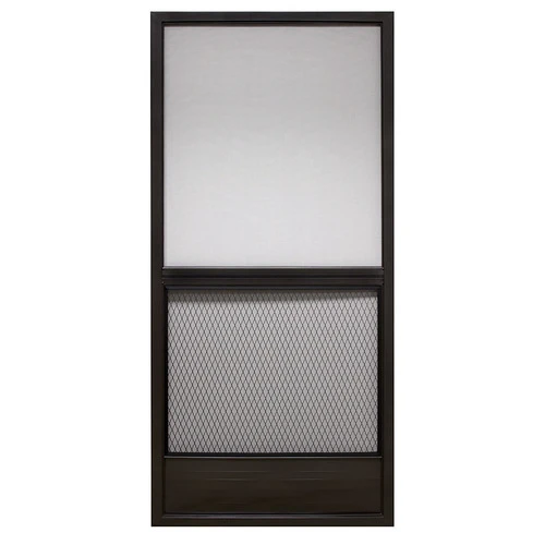 PRECISION 3480BZ3068 Screen Door Extrudaform 79-3/4" H X 35-1/8" W Provencial Bronze Steel Bronze 1 PRECISION 3480BZ3068 Screen Door Extrudaform 79-3/4" H X 35-1/8" W Provencial Bronze Steel Bronze