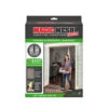 Magic Mesh MM351112 Hands-Free Magnetic Screen Door 83" H X 75" W Black Mesh Black