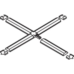 Brixwell 90-516 Window Grille Kit White Boxed