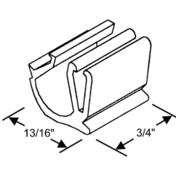 Brixwell 90-573 Single Flush Ii Glazing Clip