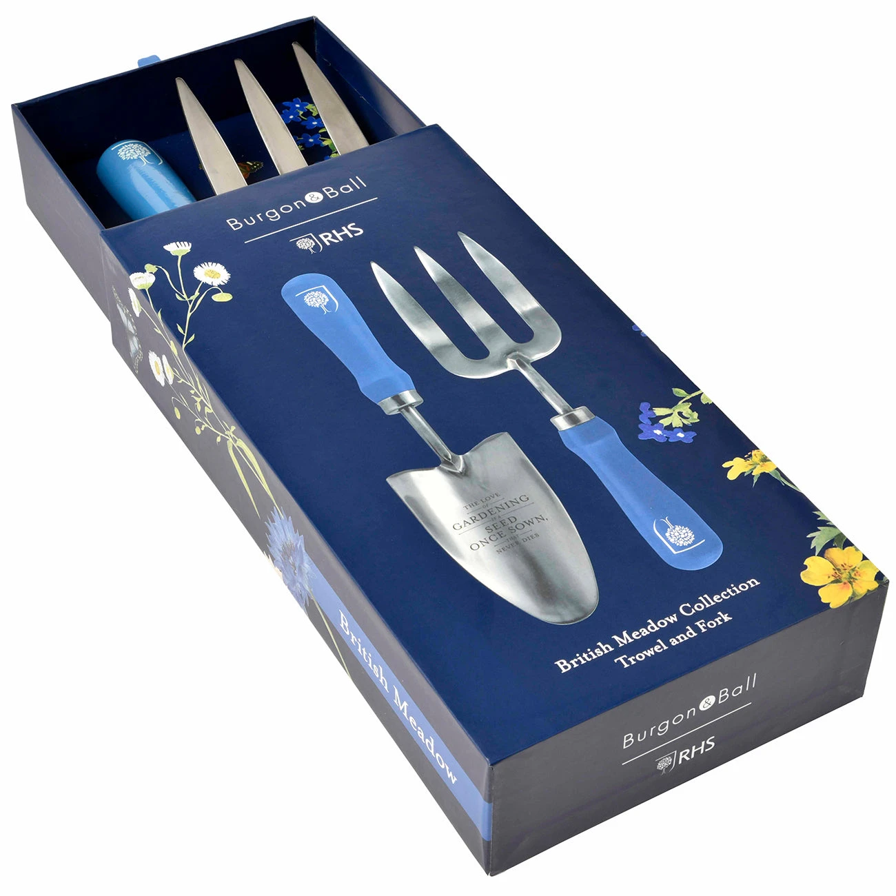 British Meadow Trowel And Fork Set 2 British Meadow Trowel And Fork Set - Image 2