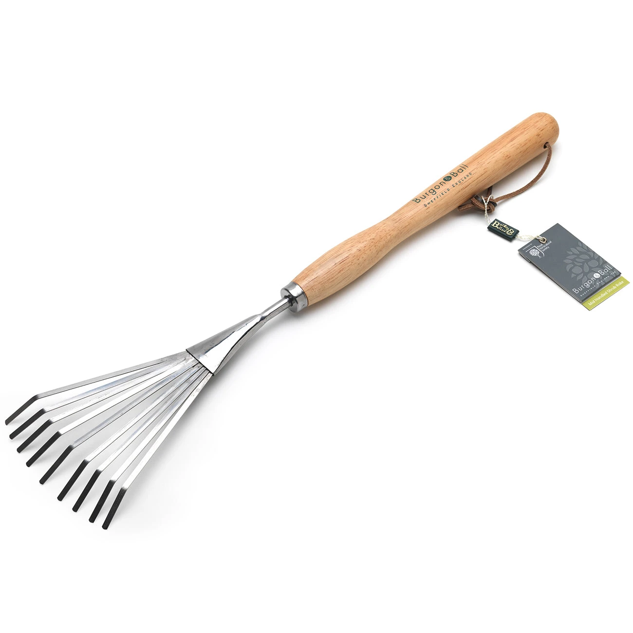 Mid Handled Shrub Rake - RHS Endorsed 1 Mid Handled Shrub Rake - RHS Endorsed